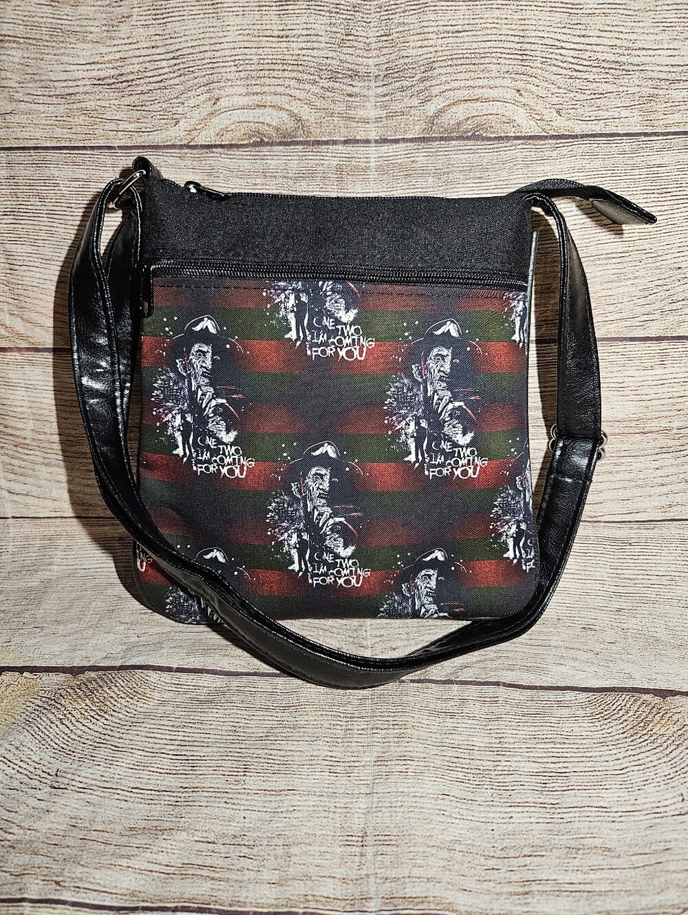 Horror Freddy krueger crossbody bag